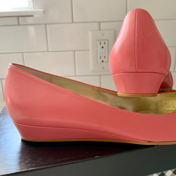 Authentic Delman Valera Flamingo Flats Sz 6 - Picture 4 of 8